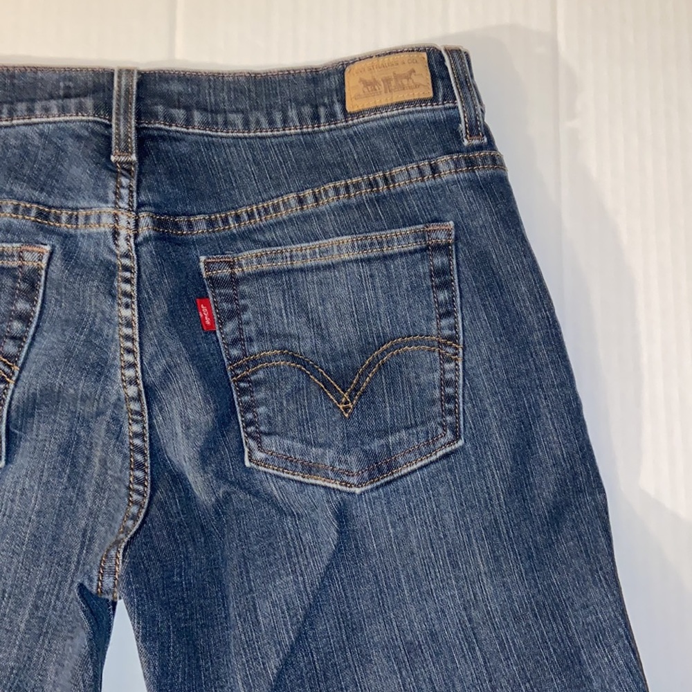 Levi’s 515 Women’s Bootcut Blue Jeans Size 6 Short - Picture 7 of 14